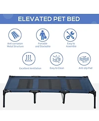 Zeus & Ruta 48"×36" Portable Elevated Pet Cot