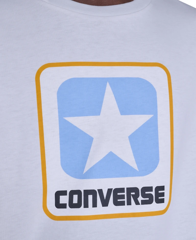 Converse Men's Box Logo Short-Sleeve T-Shirt