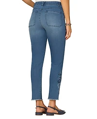 Democracy Petite High Rise Seamless Ankle Skimmer Jeans