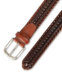 Club Room Men's Luxury Elevated Laced Braided Belt, Macy's Exclusive