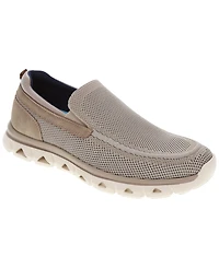 Dockers Men's Caden Knit & Synthetic Leather Casual Slip-On Loafer Shoes
