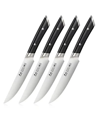 Cangshan Helena Series Steel 4-Pc. Fine-Edge Steak Knife Set