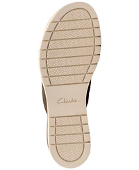 Clarks Women's Diaz Slide Open Toe Wedge Sandals