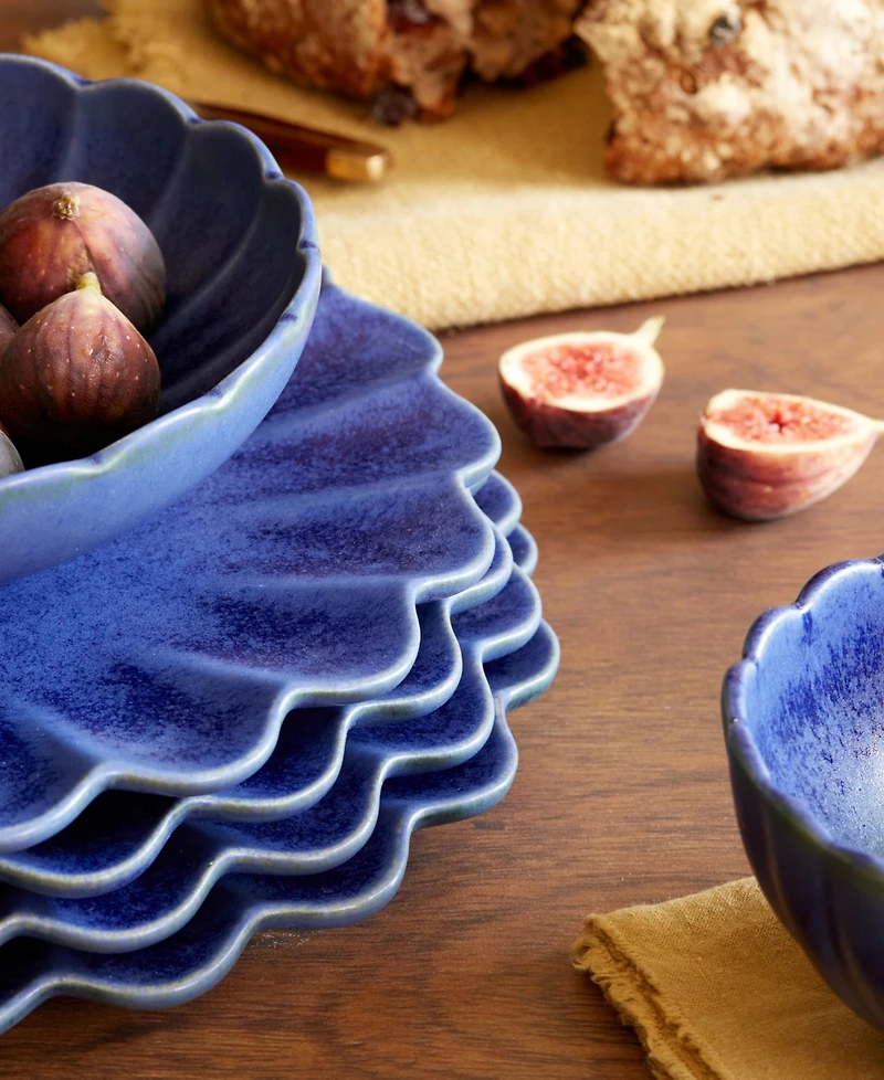 Lemieux Et Cie Dhalia 4-Pc. Salad Plates, Service for 4