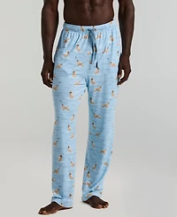 Perry Ellis Portfolio Men's Dog Joggers Sleepwear Pants