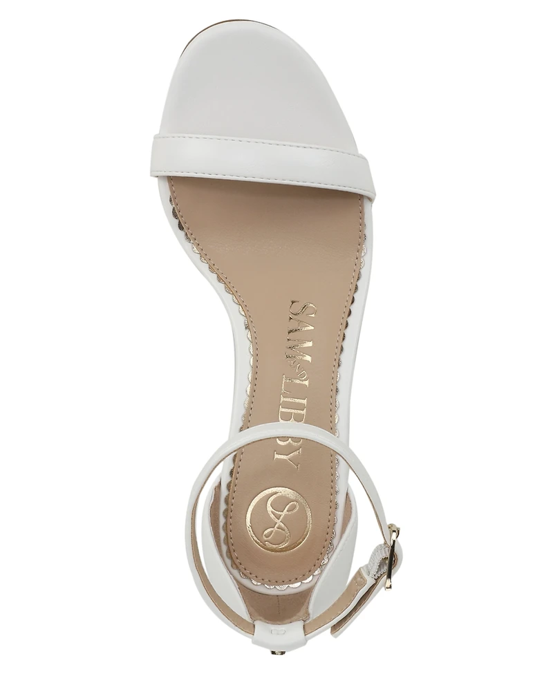 Sam and Libby Women's Jasmina Ankle Strap Dress Sandals