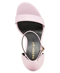 Madden Girl Sasha Two-Piece Block-Heel Dress Sandals