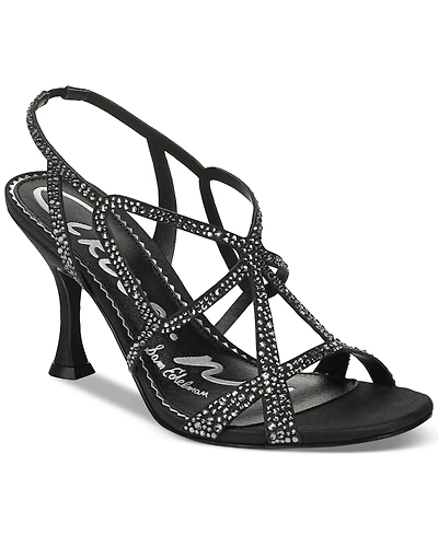 Circus Ny by Sam Edelman Women's Louisa Strappy Butterfly Rhinestone Dress Sandals