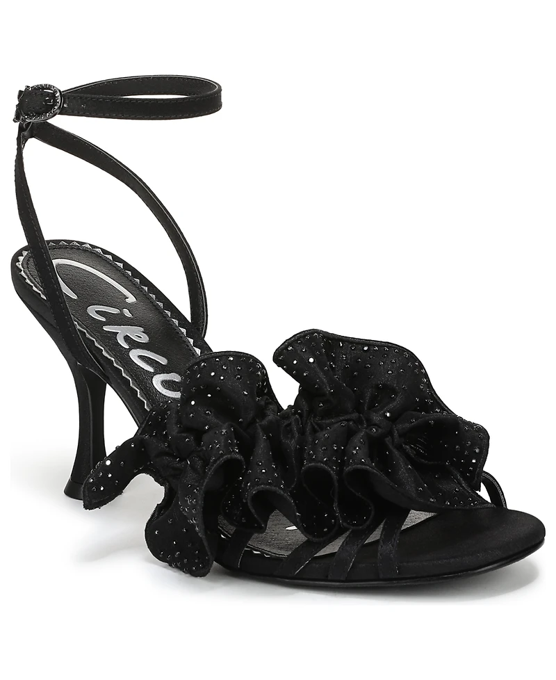 Circus Ny by Sam Edelman Women's Lucille Ruffled Dress Sandals