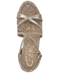 Circus Ny by Sam Edelman Women's Trina Woven Platform Wedge Sandals