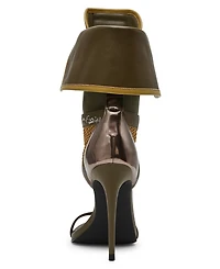 Steve Madden Women's Casella Lace-Up Stiletto Sandals