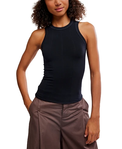 Free People Women's So Soft Seamless Crew Neck Tank Top