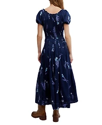 Free People Women's Complete Me Short-Sleeve Midi Dress