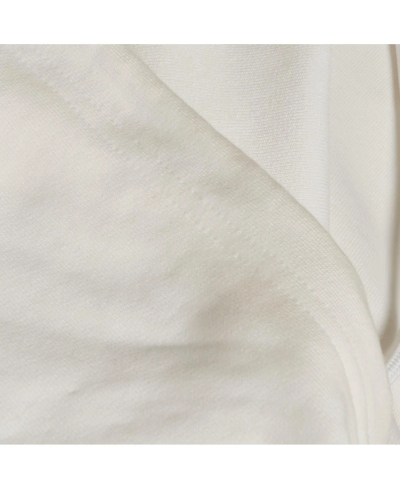 Pre-Owned Balenciaga Men's White Logo Print Cotton Oversize Hoodie