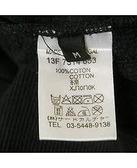 Pre-Owned Givenchy Men's Black Doberman Print Cotton Crewneck Sweatshirt