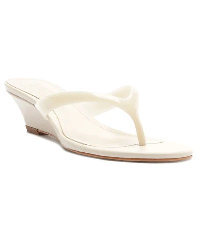 Schutz Women's Roslyn Slip-On Wedge Sandals