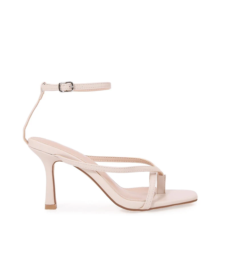 Berness Nadine Strappy Thong Heels