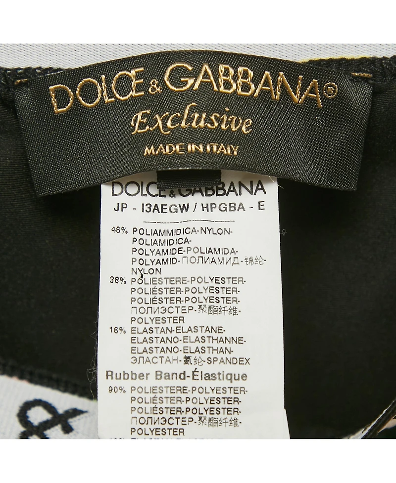 Pre-Owned Dolce & Gabbana Women's Exclusive Pink Lemon Print Jersey Pants