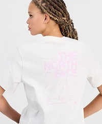 The North Face Women's Evolution Peaks Graphic Cotton T-Shirt