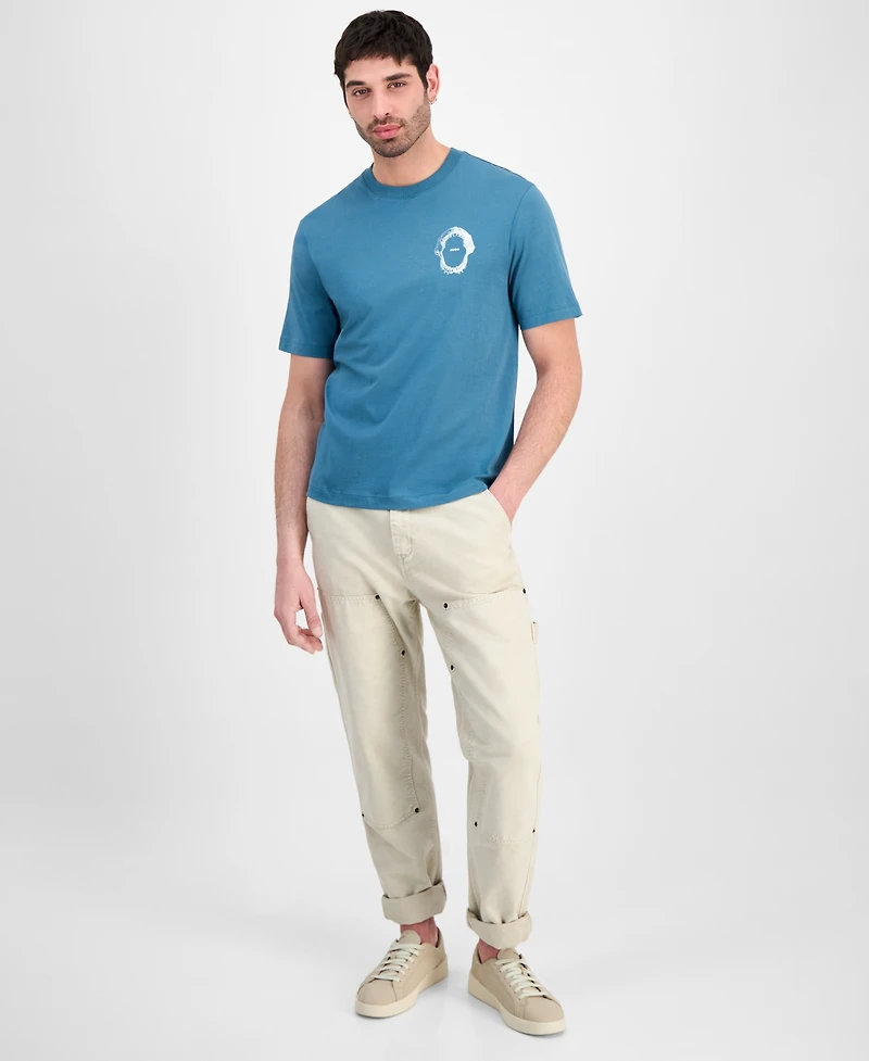Hugo by Boss Men's Shark Print T-Shirt