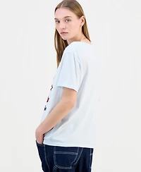 Love Tribe Juniors' Hello Kitty & Friends Anchor Graphic T-Shirt