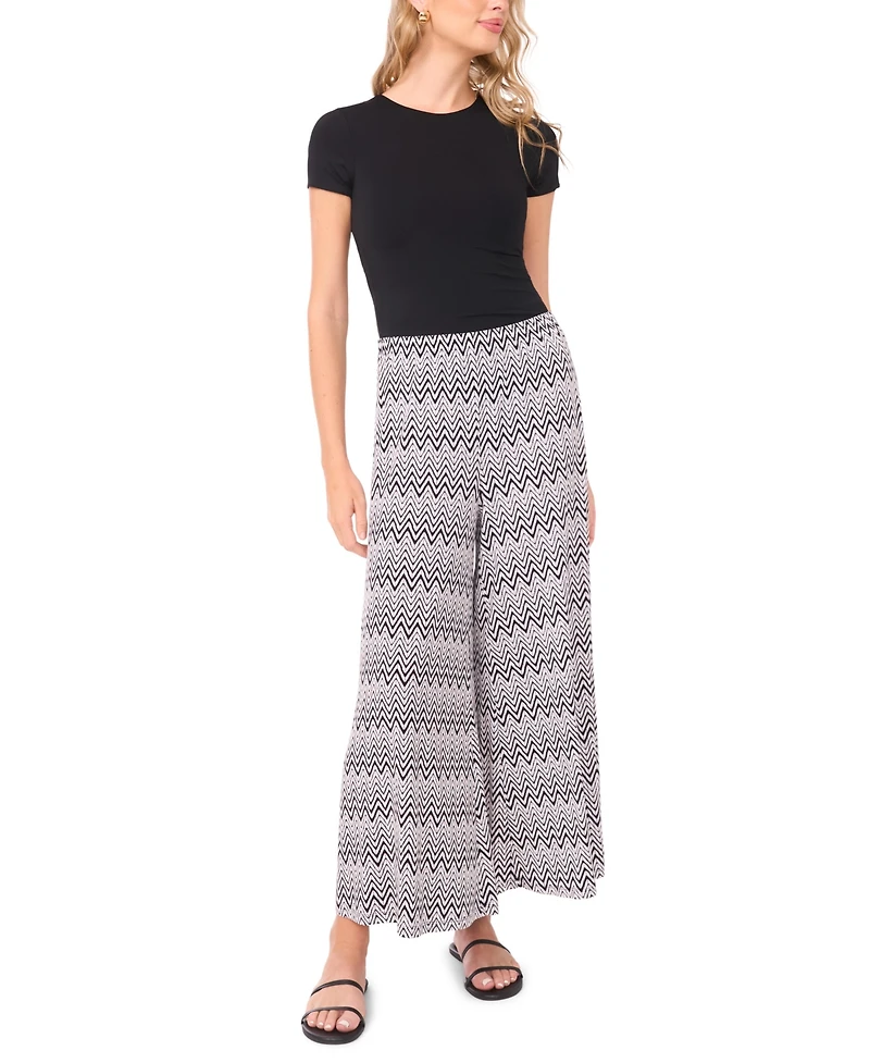 Vince Camuto Women's Pull-On Wide Leg Pants