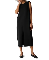 Eileen Fisher Women's Sleeveless Crewneck Tank Dress