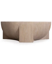 Bernhardt 17" Loggia Scalloped Coffee Table