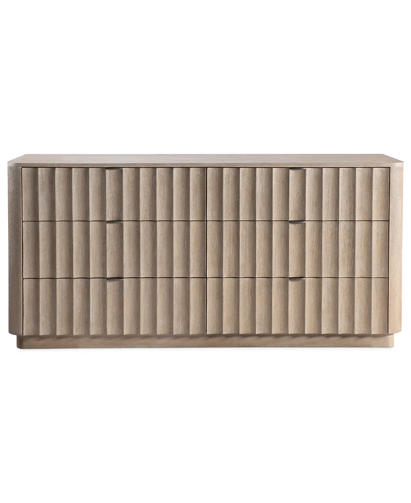 Bernhardt 3-Pc. Loggia Bedroom Set Queen Bed, Dresser and Nightstand