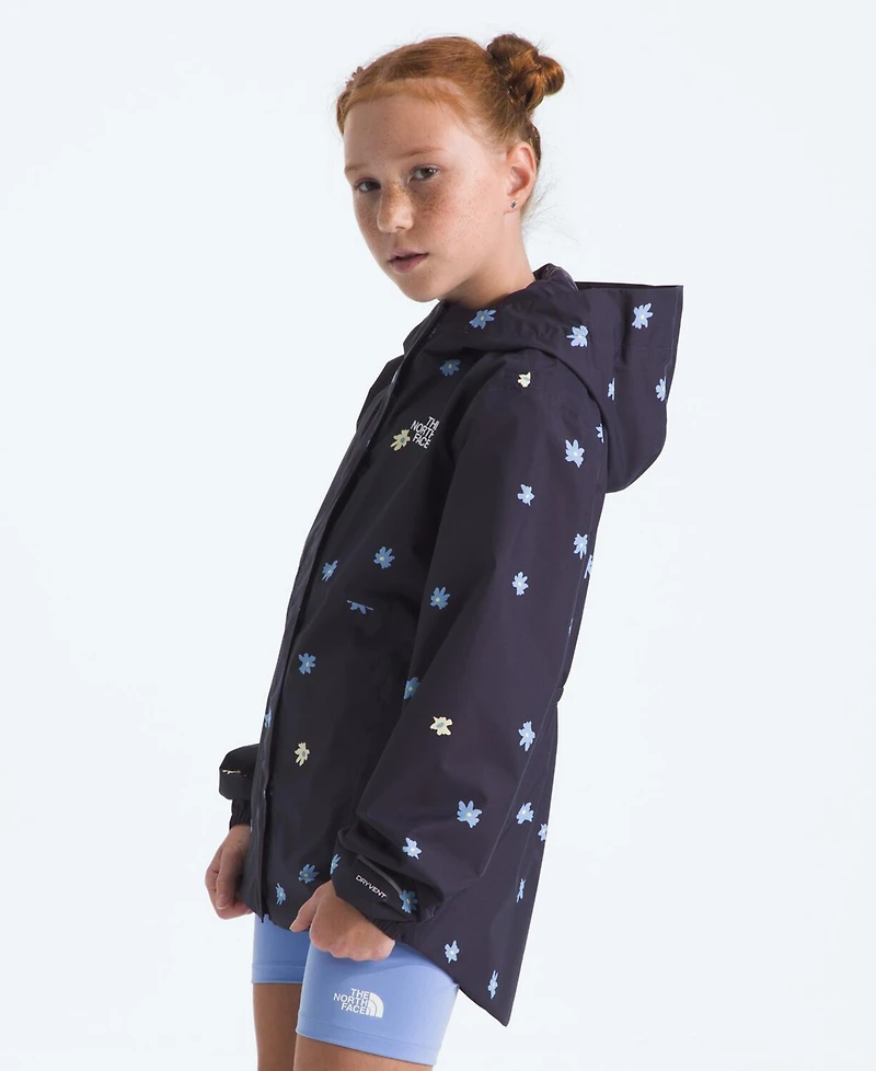The North Face Girls' 7-16 Antora Printed Rain Jacket