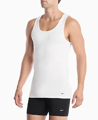 Nike Men's Essential Stretch Ribbed Tank Undershirts, 2-Pack