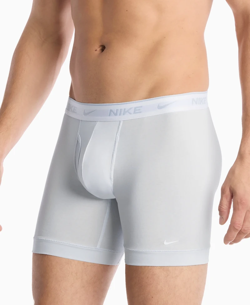 Nike Men's Dri-fit Essential Cotton Stretch Boxer Briefs, 3-Pack
