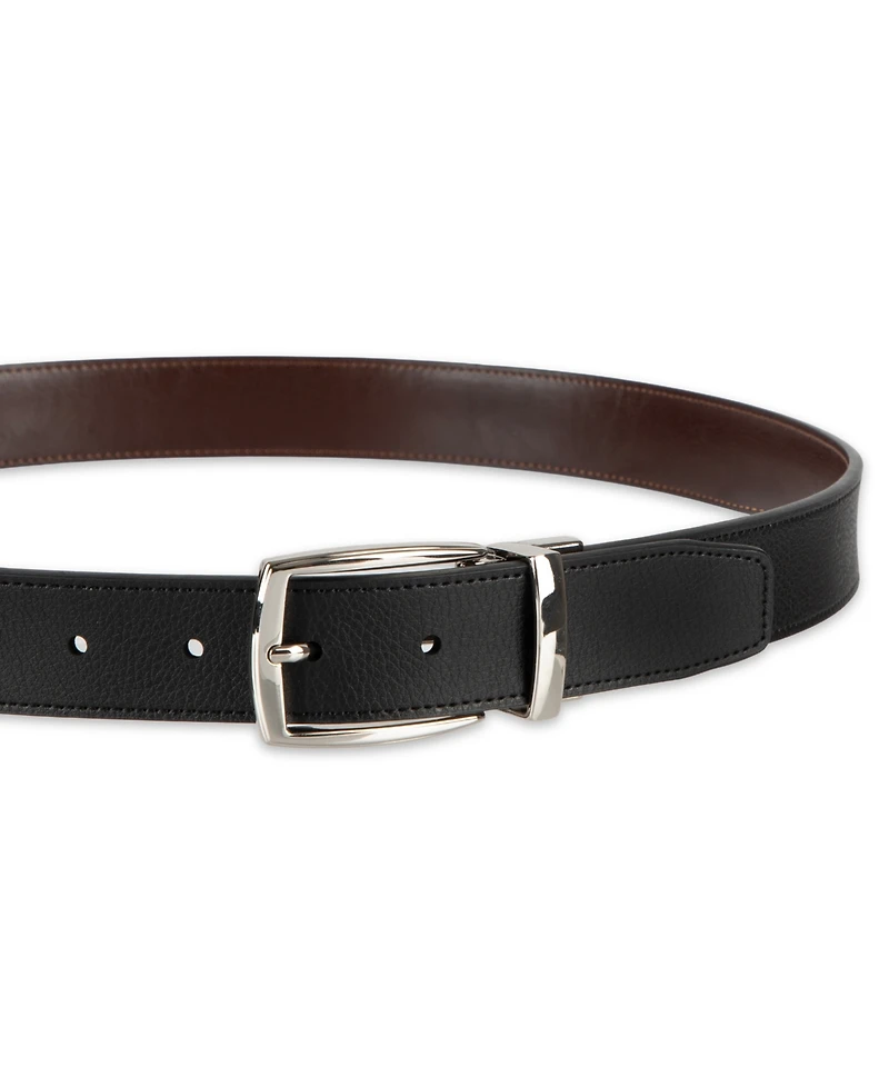 Club Room Men's Luxury 2-In-1 Reversible Dress Belt, Macy's Exclusive