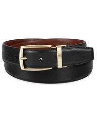 Club Room Men's Luxury 2-In-1 Reversible Pebbled Leather Belt, Macy's Exclusive