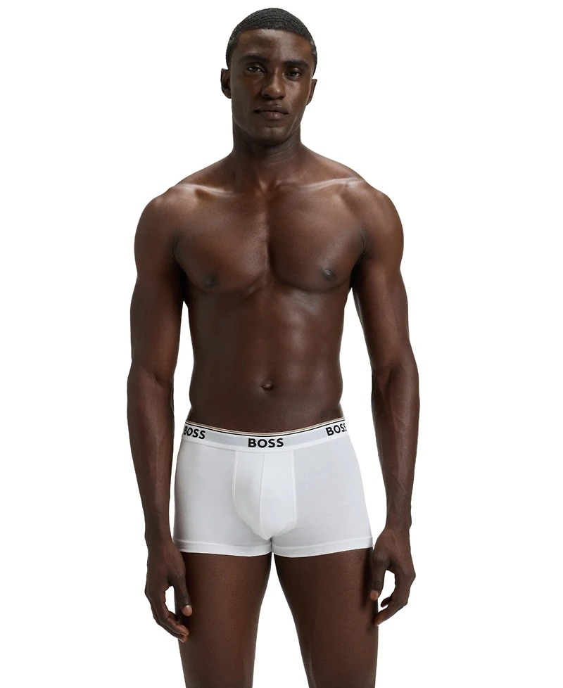 Boss by Hugo Men's 3-Pack Power Trunk Underwear