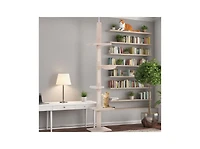 Zeus & Ruta Adjustable Height Floor-to-Ceiling Vertical Cat Tree Climbing Tower