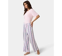 Hue Women's Printed Mid-Rise Pants