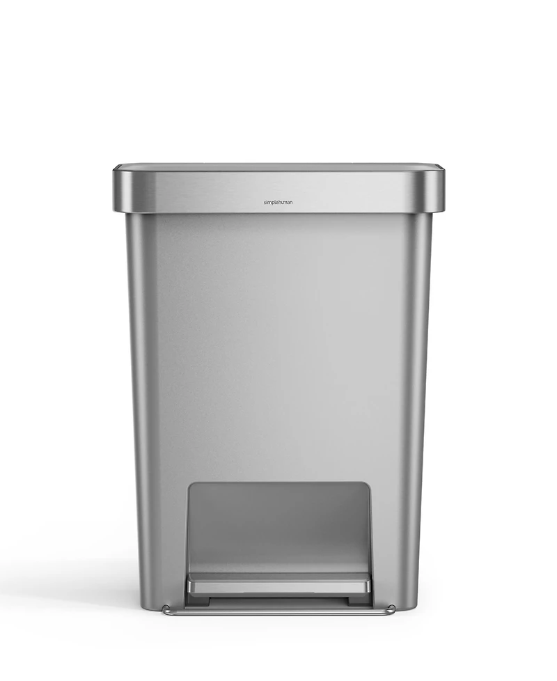 Simplehuman 45-Liters Hybrid Rectangular Step Can