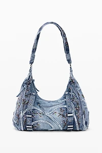 Desigual Women's Denim bag with buckles