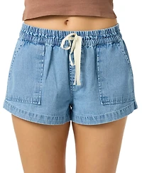 O'Neill Women's Sevie Pull-On Denim Shorts