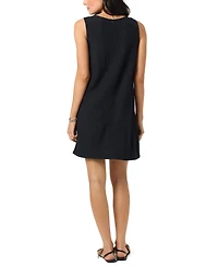 O'Neill Women's Sanders Button-Front Woven Mini Dress