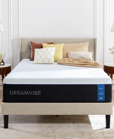 Zinus DreamVibe Deluxe 13" Hybrid Medium Plush Tight Top Mattress in a Box, California King