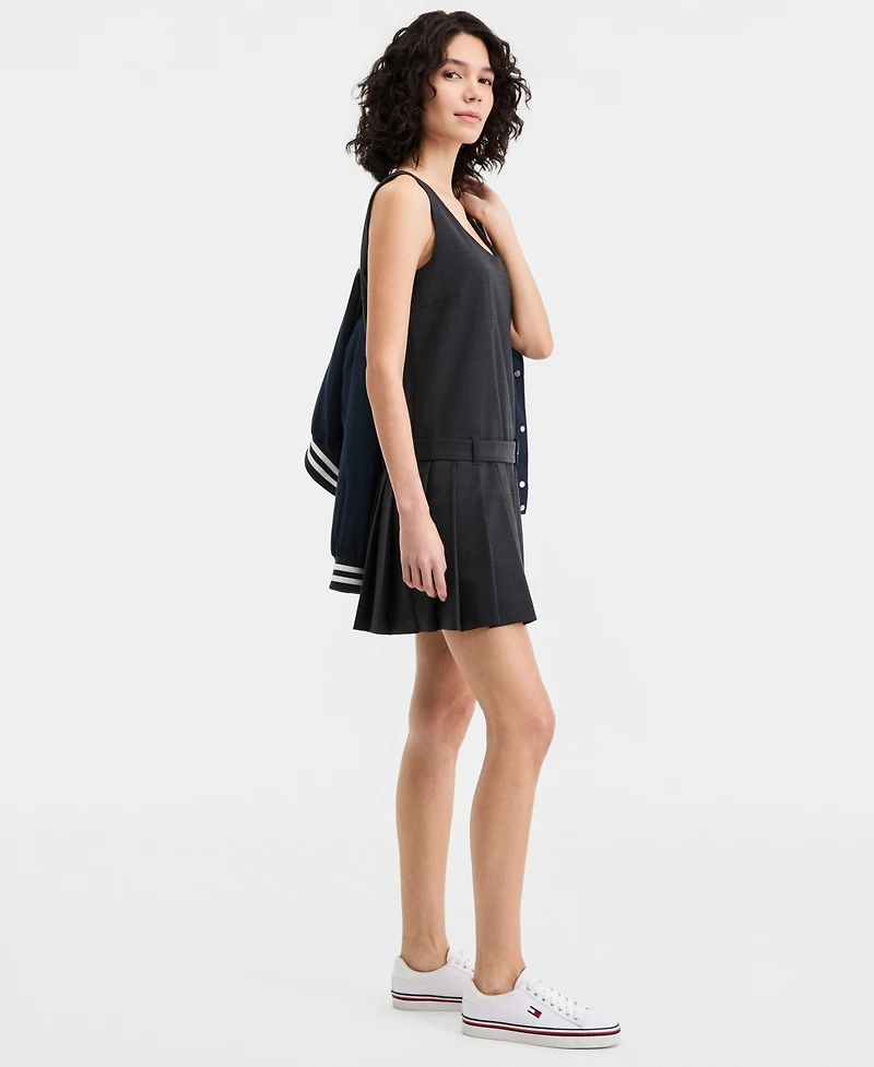 Tommy Hilfiger Women's Scoop Neck Mini Dress