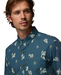 Columbia Men's Rapid Rivers Printed Short Sleeve Shirt