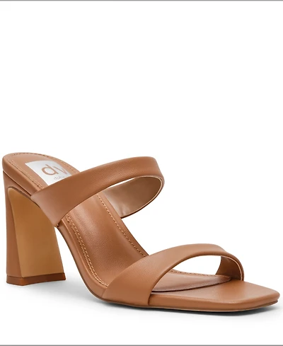 Dv Dolce Vita Women's Veniss Two-Band Blade Heel Dress Sandals