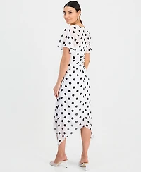 I.n.c. International Concepts Flutter Sleeve Maxi Dress, Macy's Exclusive