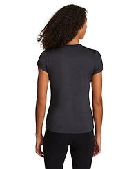Reebok Women's Marled Crewneck Performance T-Shirt