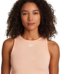 Reebok Women's Marled Crewneck Performance Tank Top