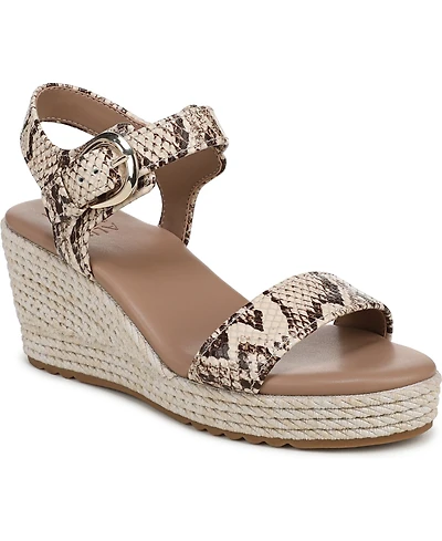 Naturalizer Women's Stella Open Round Toe Wedge Sandals