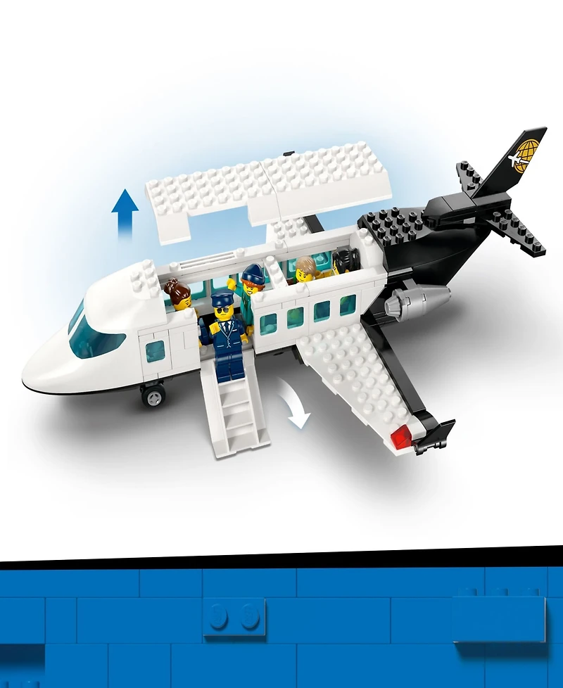 Lego City Airport with Airplane Building Toy 60502, 887 Pieces